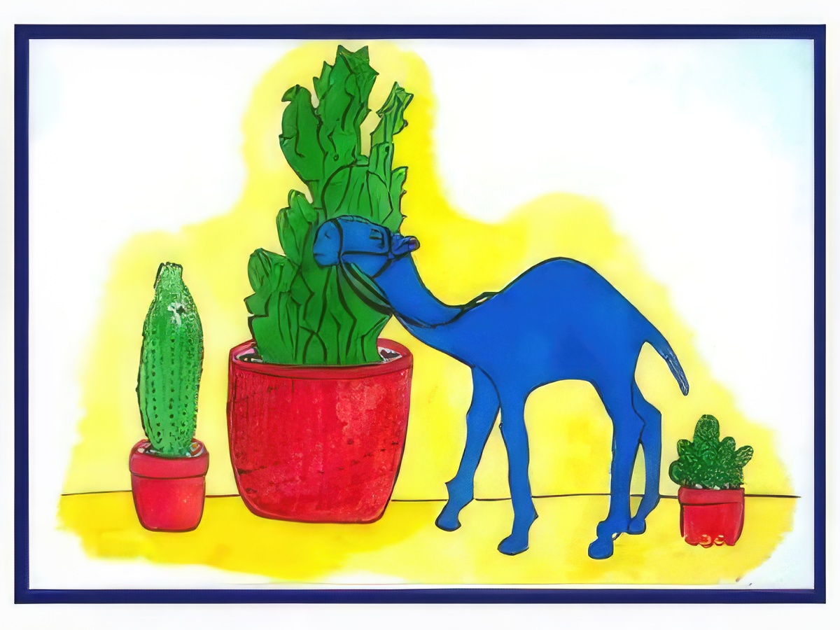 Abstract Camel and Cacti