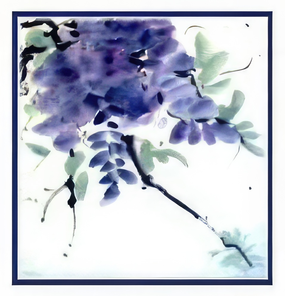Chinese Painting Wisteria