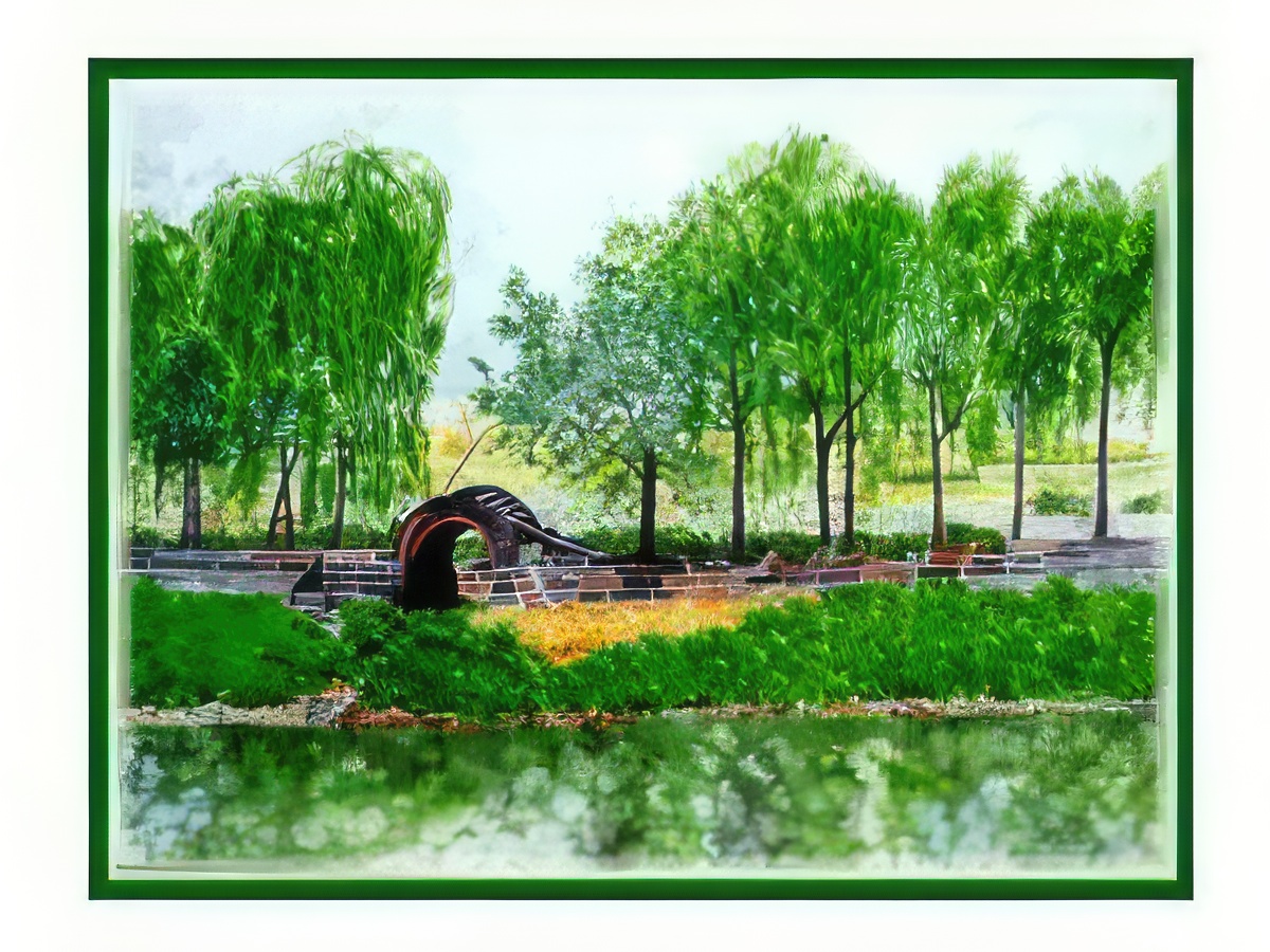 Chinese Half-Moon Bridge