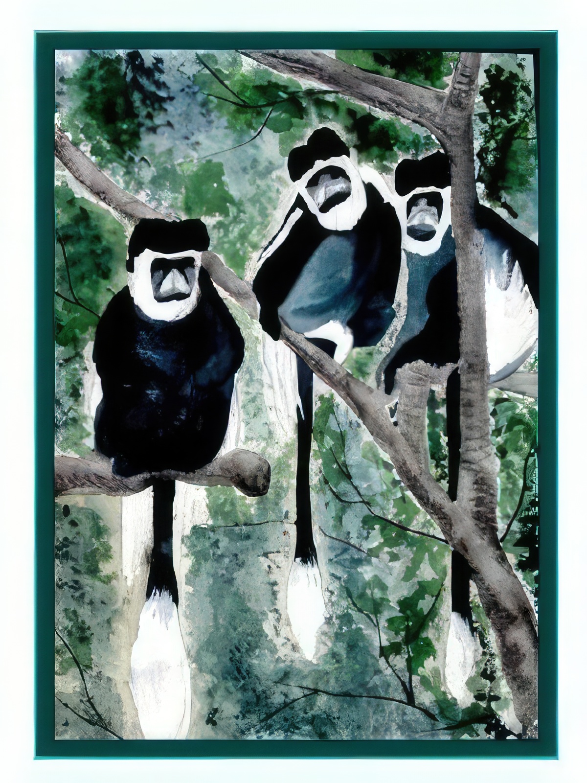 Black & White Colobus Monkeys