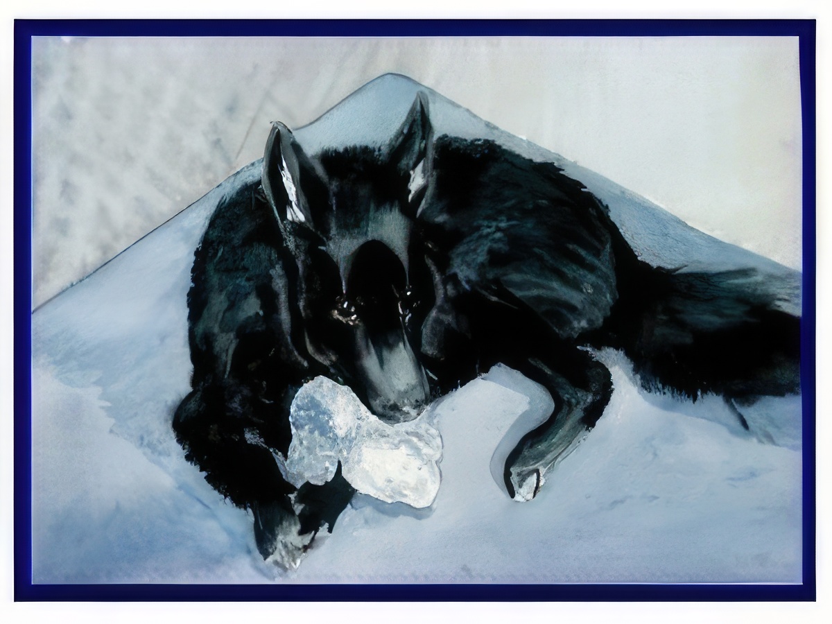 Lulu with Toy