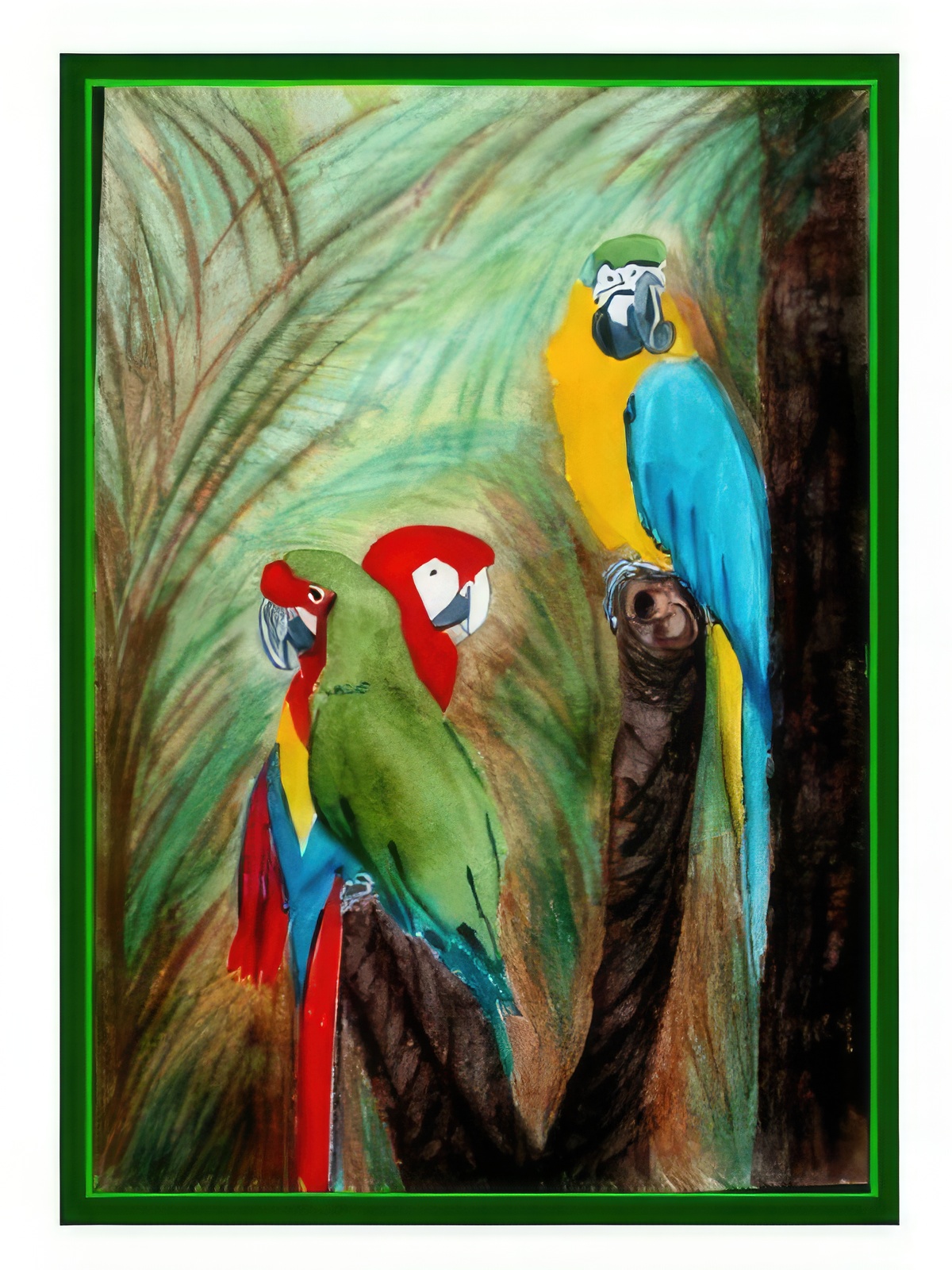 Macaw Trio