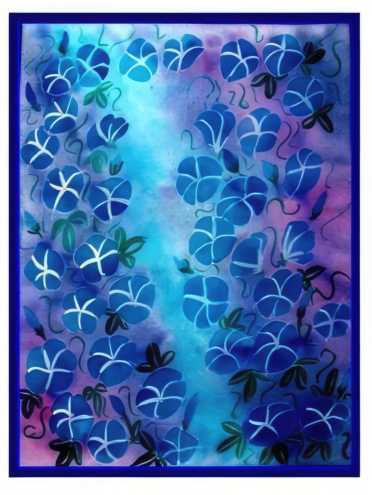 Morning Glory Tapestry