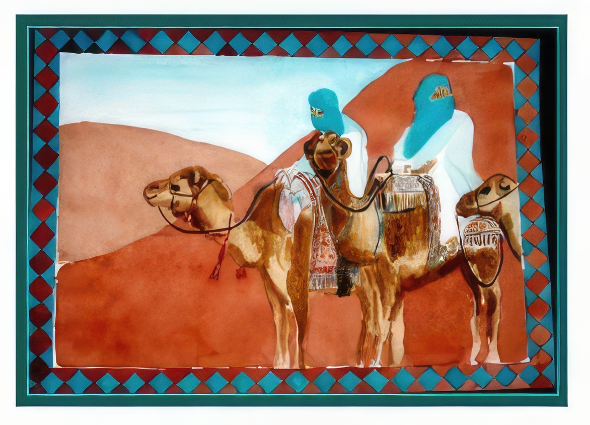 Moroccan Camel Riders