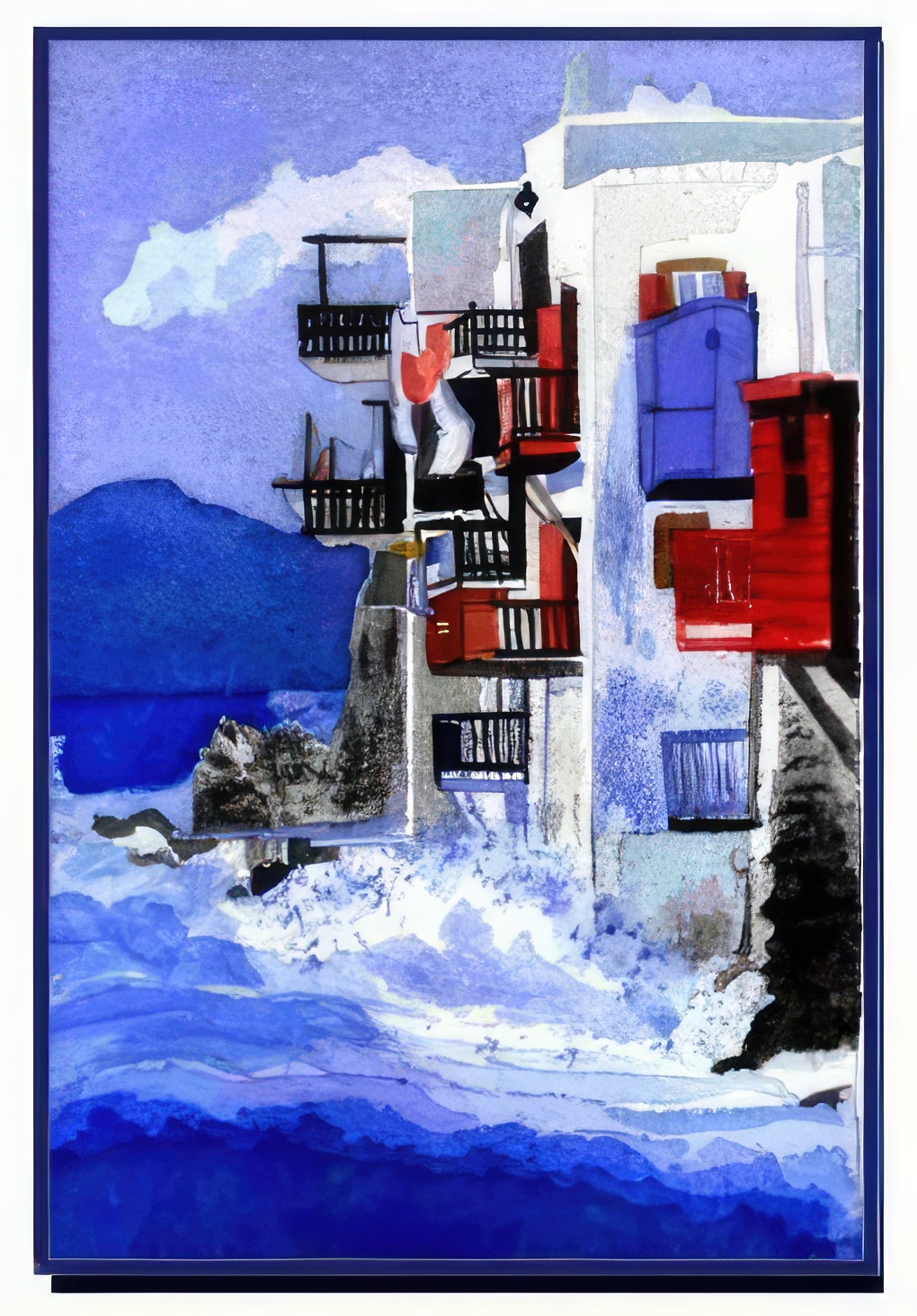 Mykonos Harbor, Greece