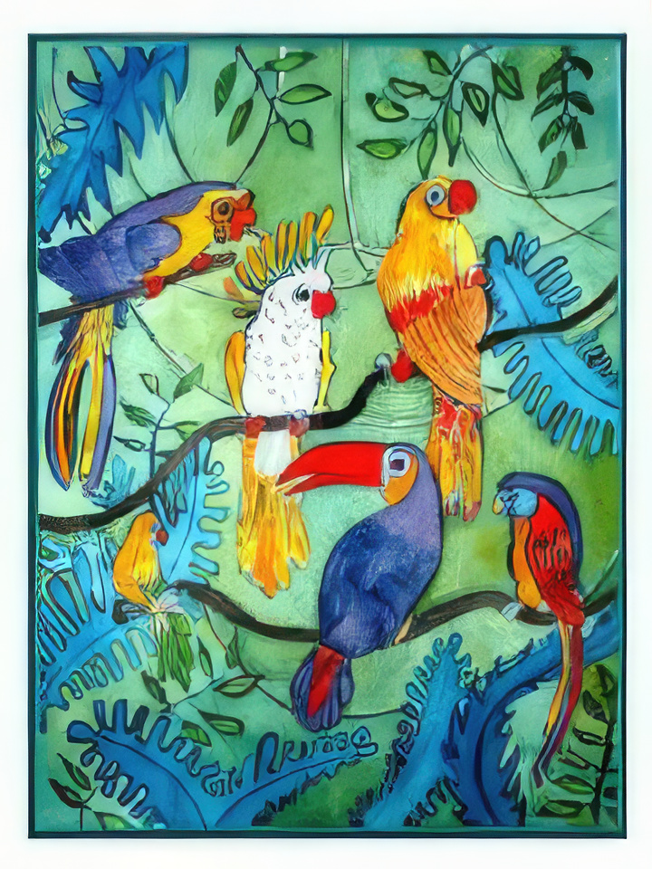 Puerto Rican Fantasy Parrots