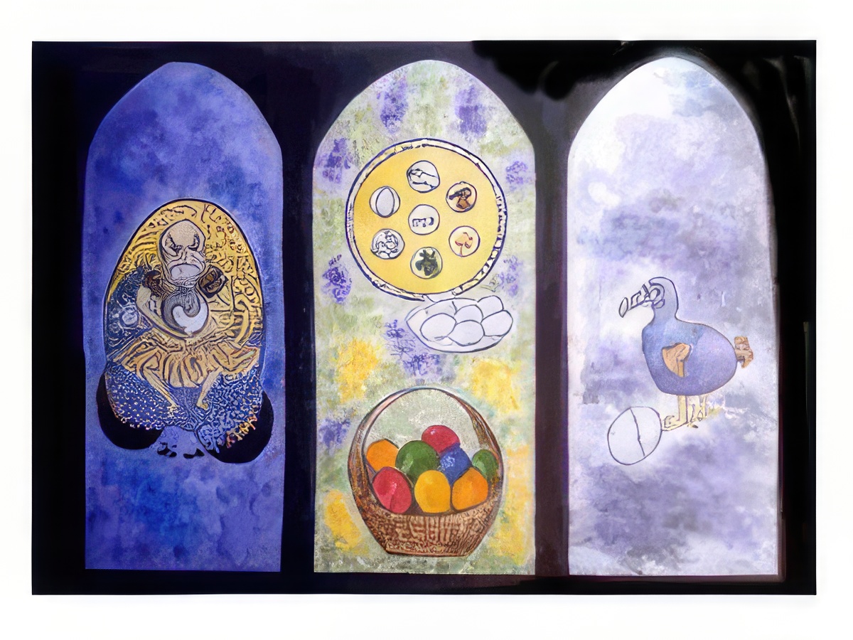 Spring Holidays Triptych: Past-Present-Future