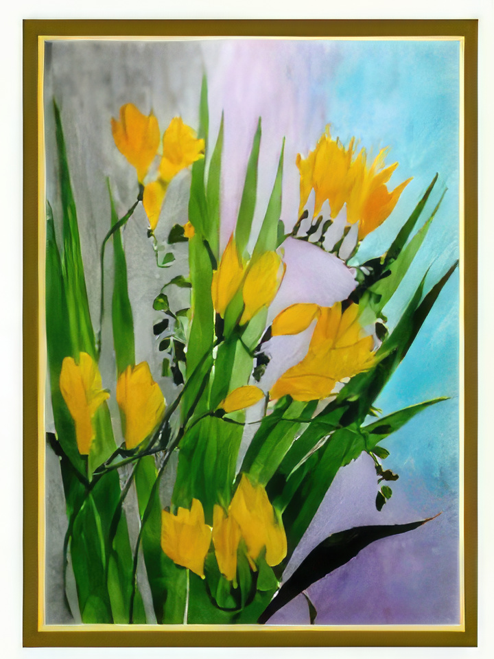 Yellow Freesias