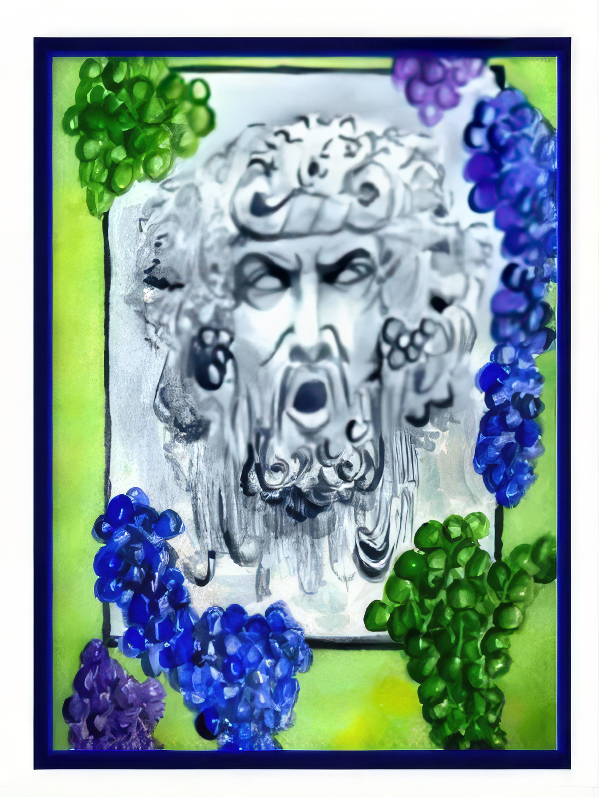 Bacchus Plaque