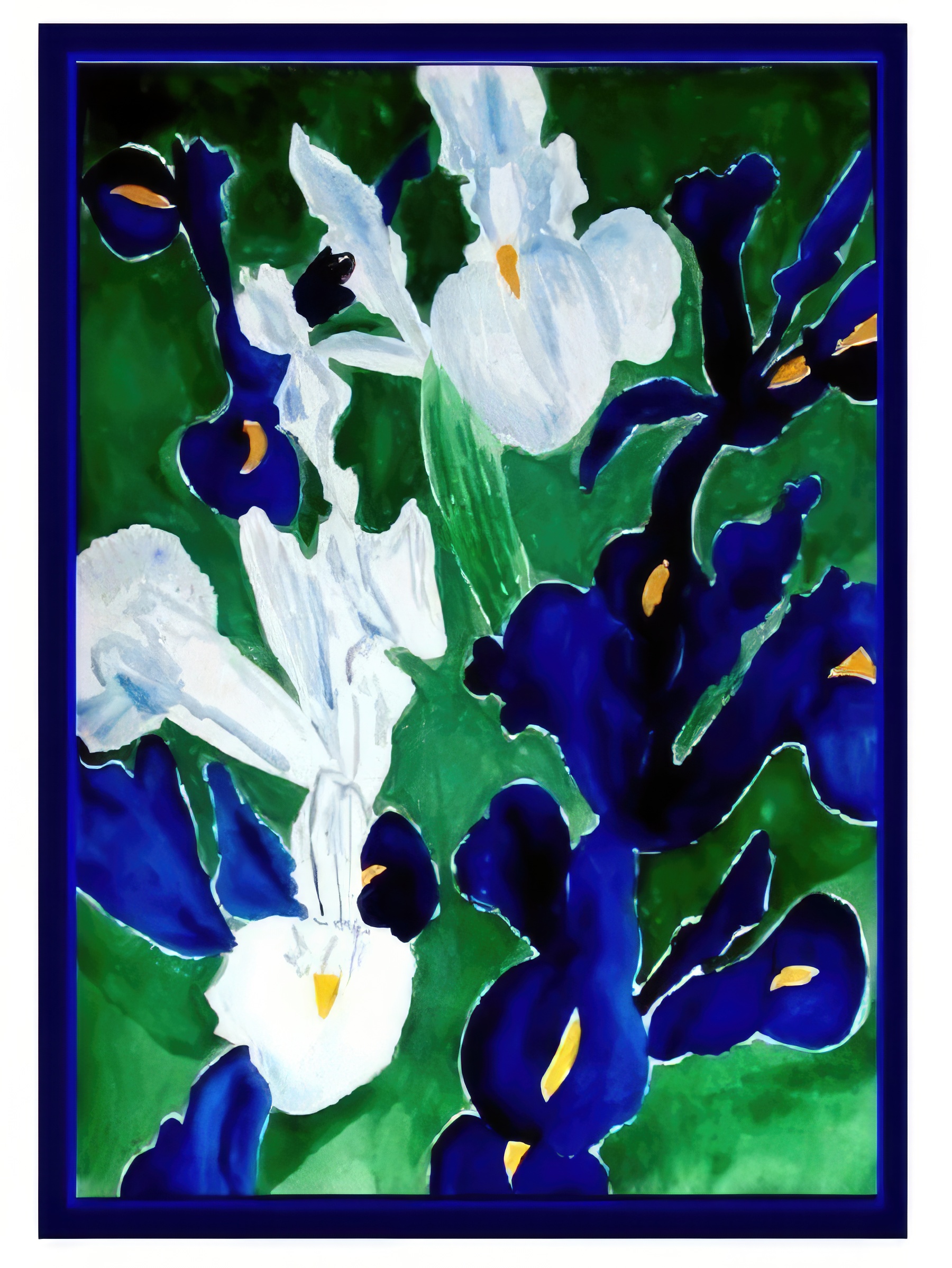 Birthday Irises