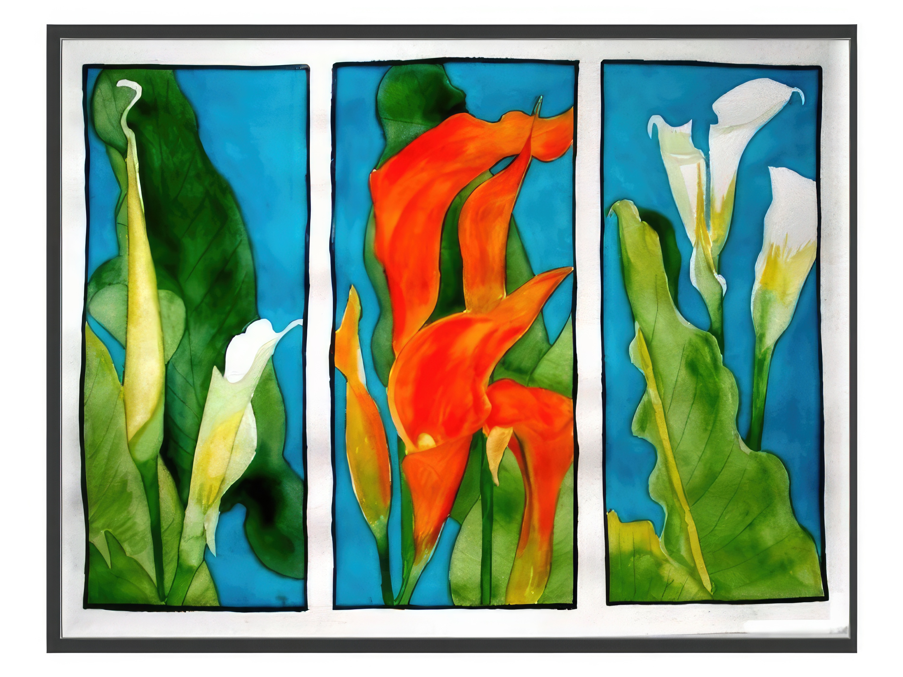Calla Lily Triptych