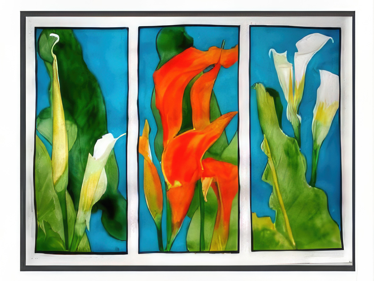 Calla Lily Triptych