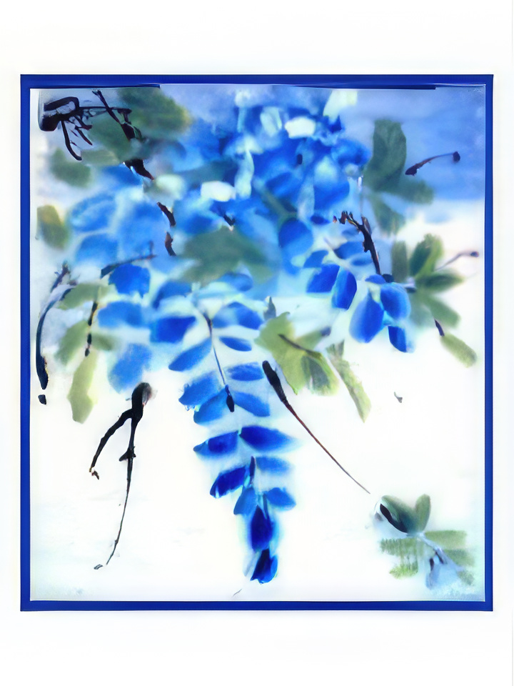 Chinese Painting Wisteria