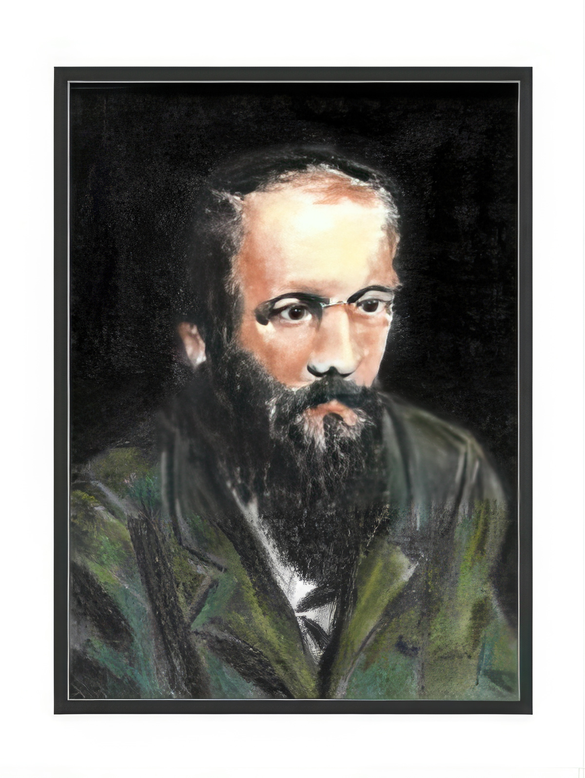 Pastel Portrait of Dostoevsky
