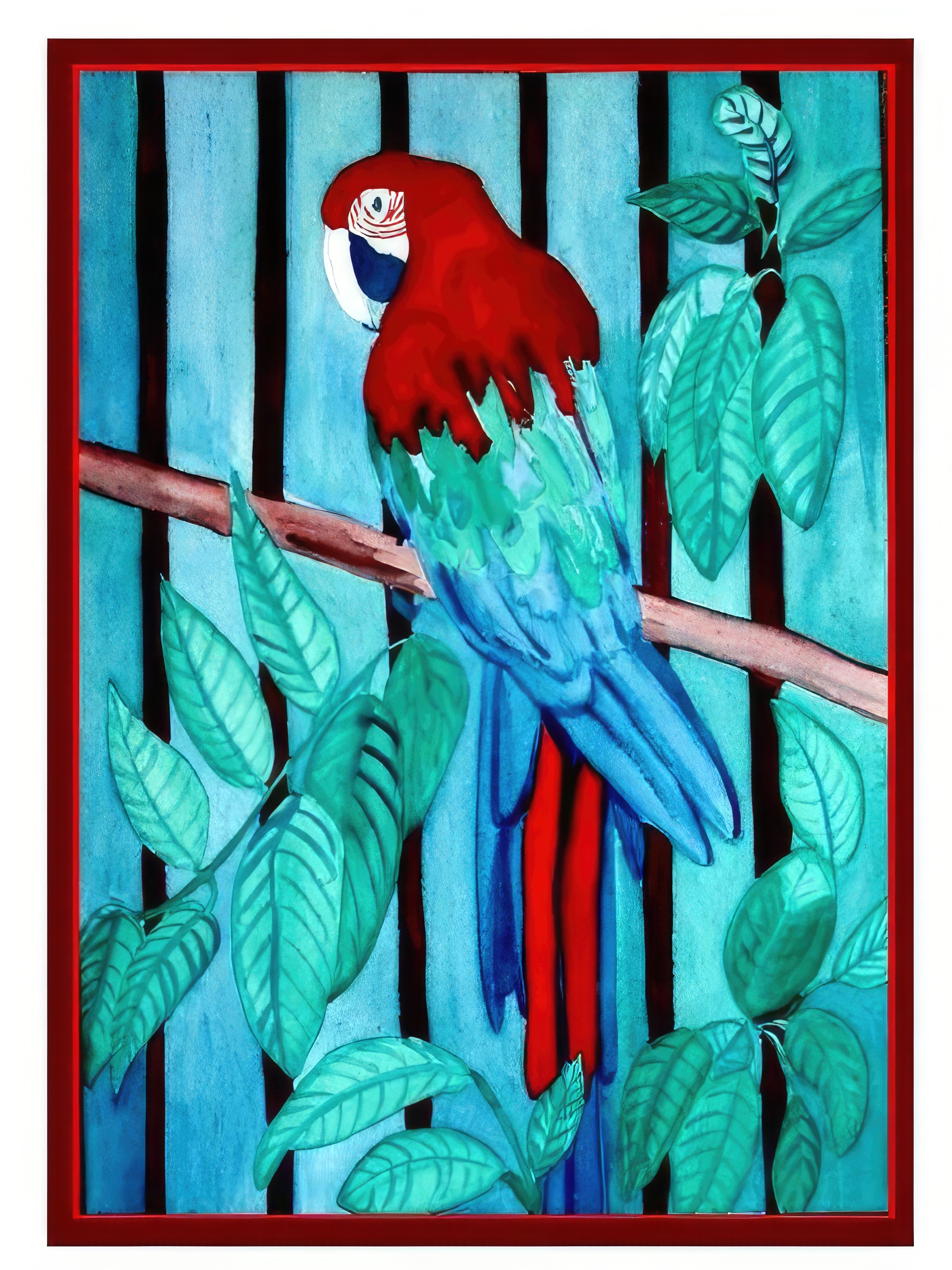 Portrait of Floyd in Cage