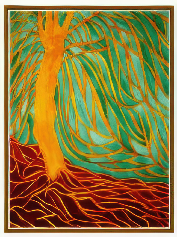 Golden Willow Tree