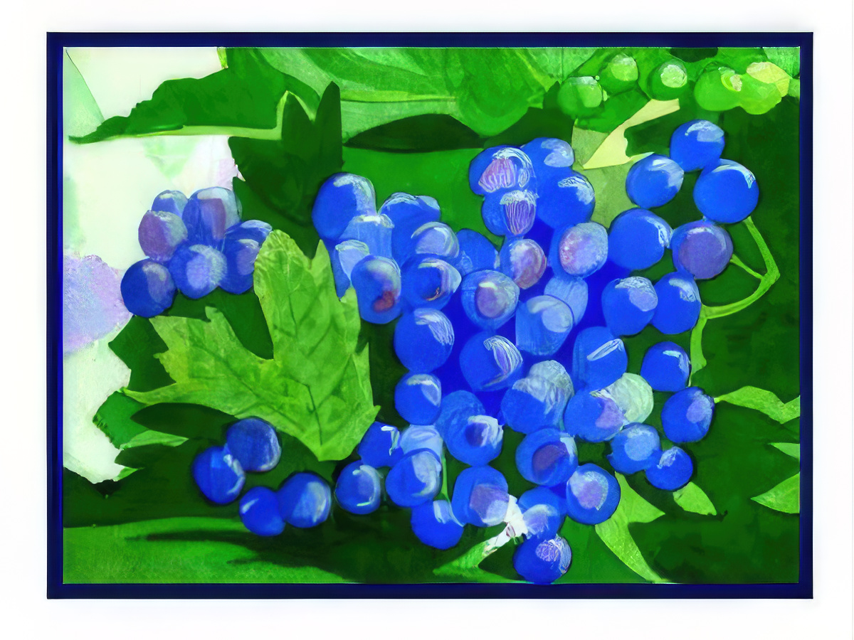 Blue Grapes