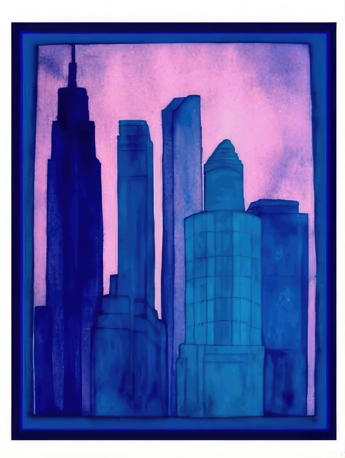 Dusk in Manhattan