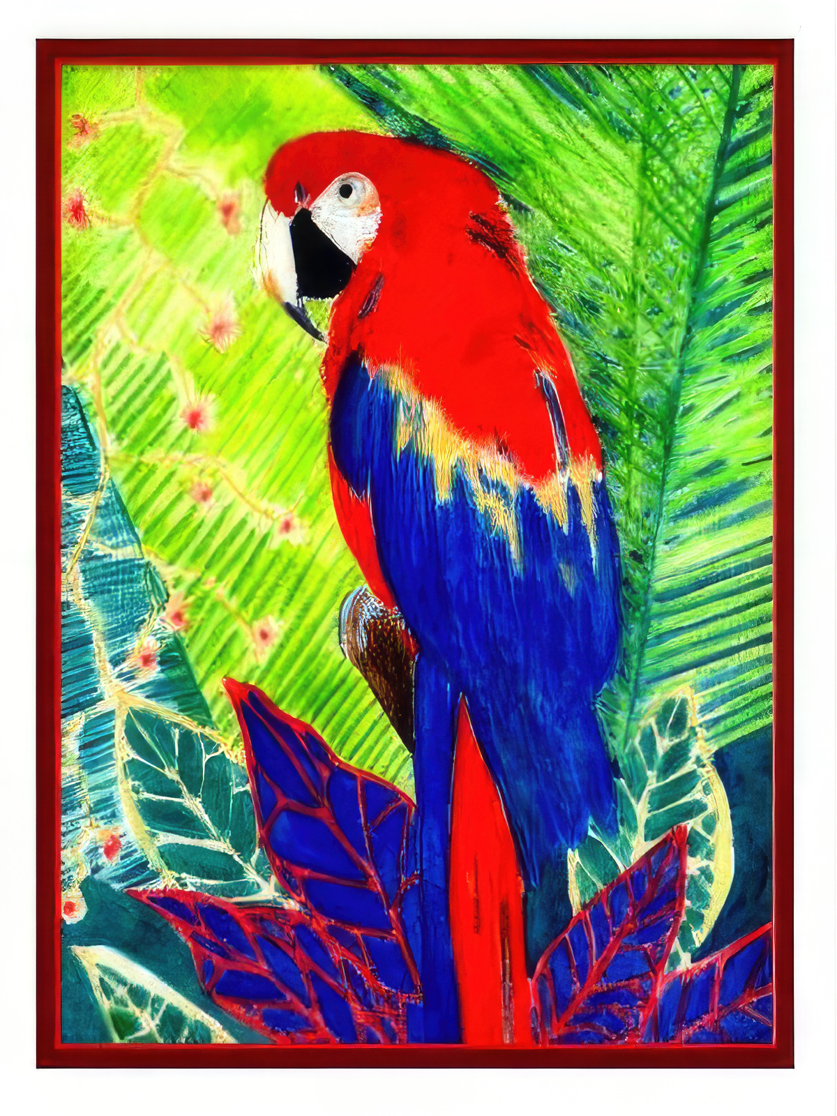 Scarlet Macaw Portrait
