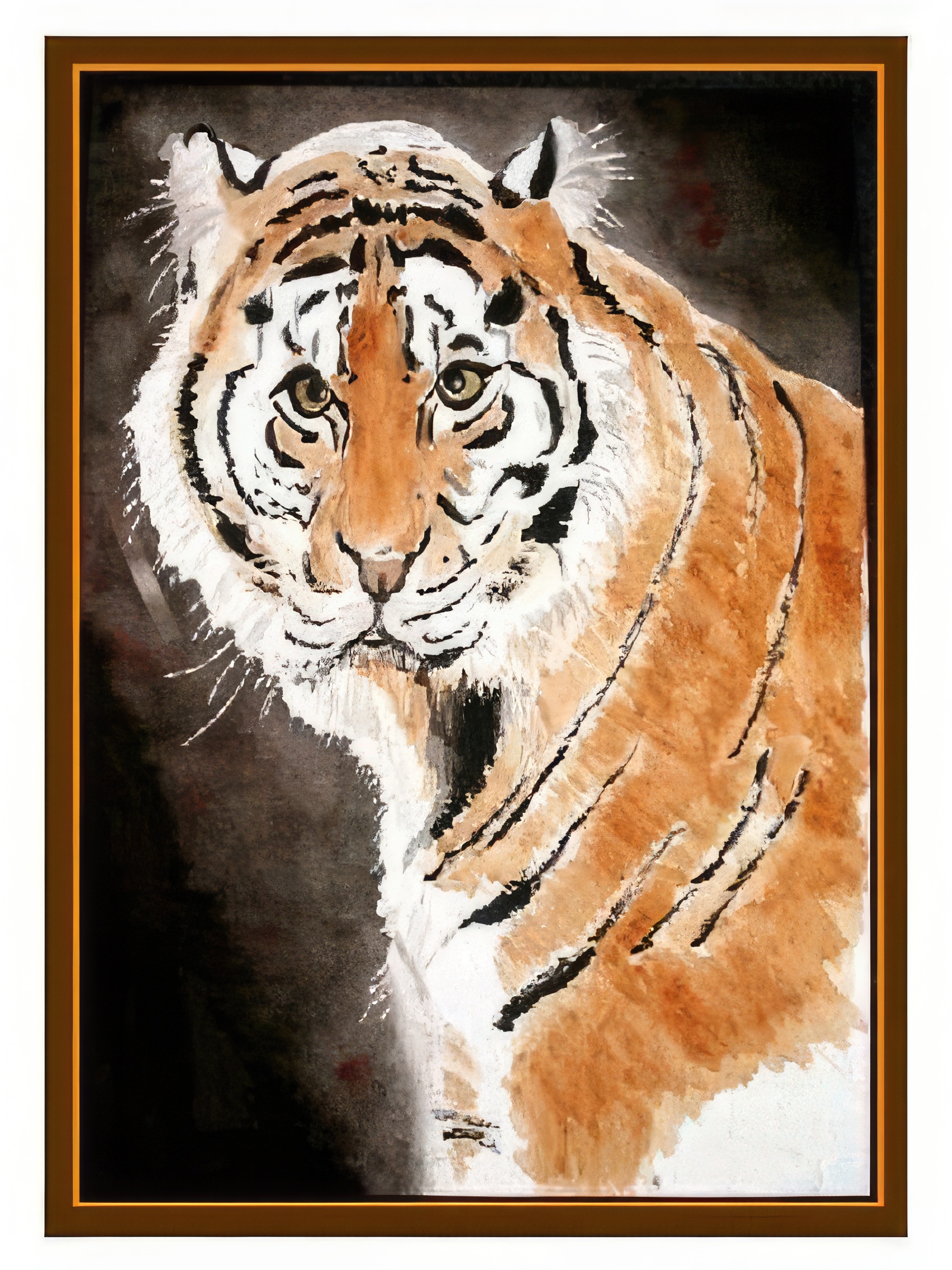 Young Tiger Portrait