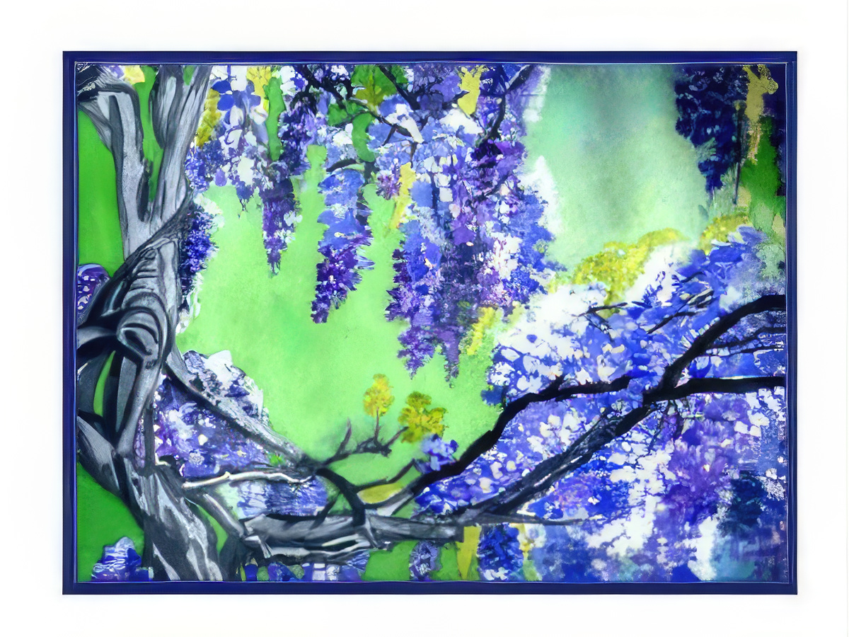 Blue Wisteria